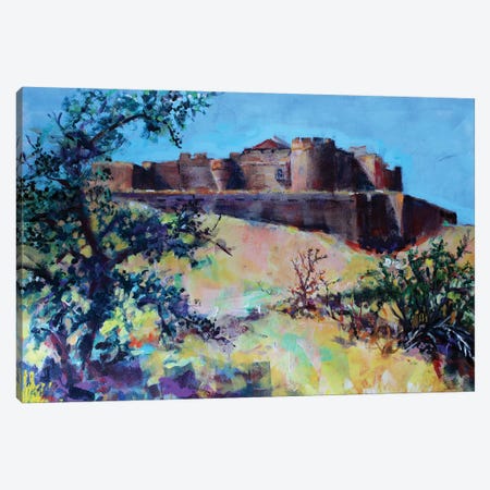 The Castle Canvas Print #MDP64} by Marina Del Pozo Canvas Wall Art