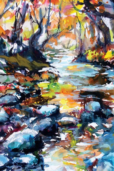 The River by Marina Del Pozo art print