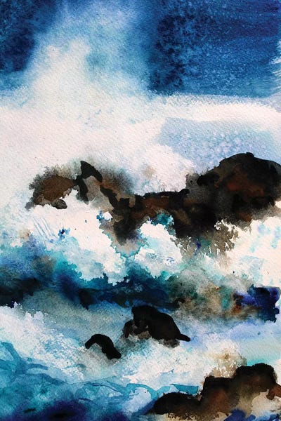 The Rocks by Marina Del Pozo art print