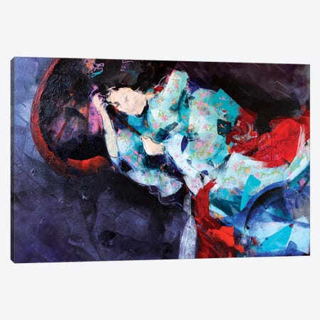 The Storm Canvas Print #MDP68} by Marina Del Pozo Art Print