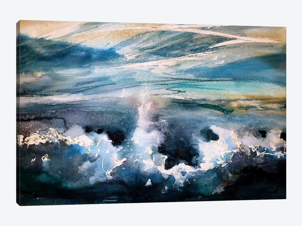 The Wave by Marina Del Pozo 1-piece Canvas Print