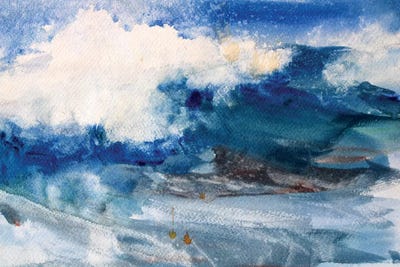 Water by Marina Del Pozo art print