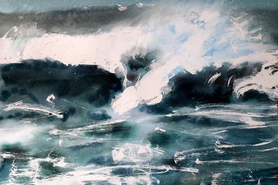 Wave I by Marina Del Pozo art print