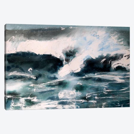 Wave I Canvas Print #MDP76} by Marina Del Pozo Canvas Print