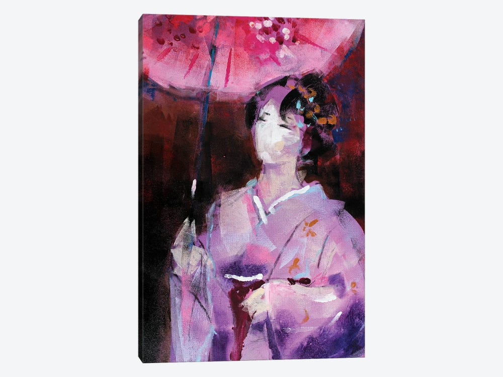 Geisha V by Marina Del Pozo 1-piece Canvas Art Print