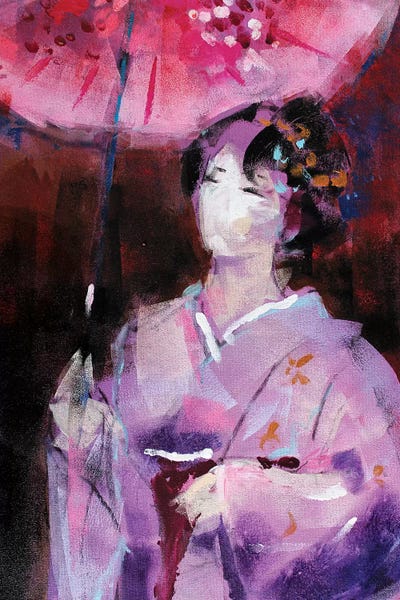 Japanese Culture: Geisha V by Marina Del Pozo