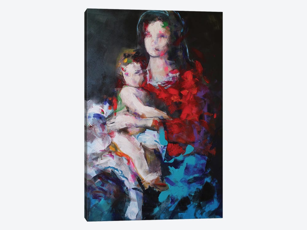Madonna And Child by Marina Del Pozo 1-piece Canvas Wall Art