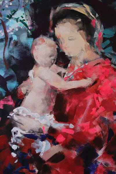 Sweet Madonna by Marina Del Pozo framed wall art