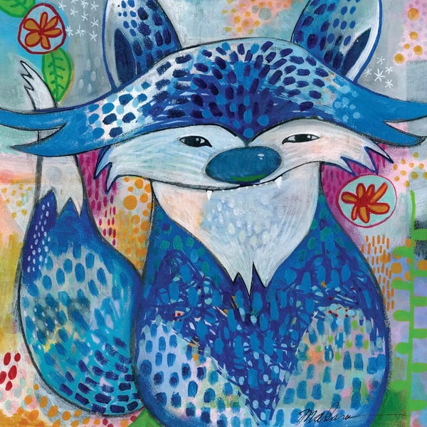 Madara Mason: Blue Fox by Madara Mason