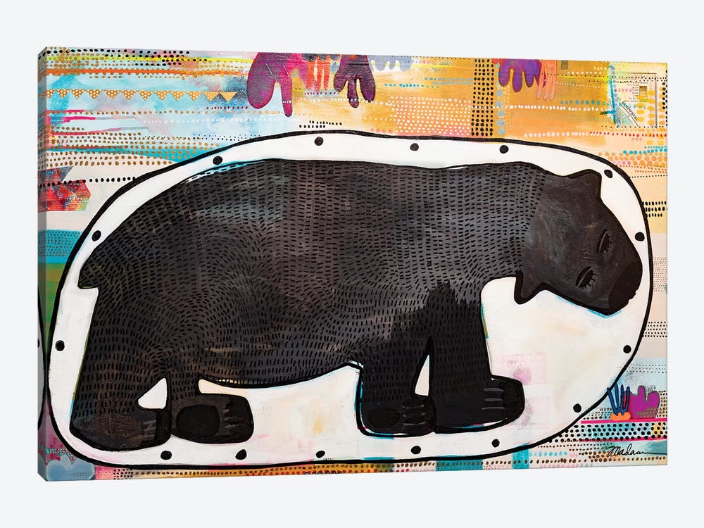 Cave Bear by Madara Mason 1-piece Art Print