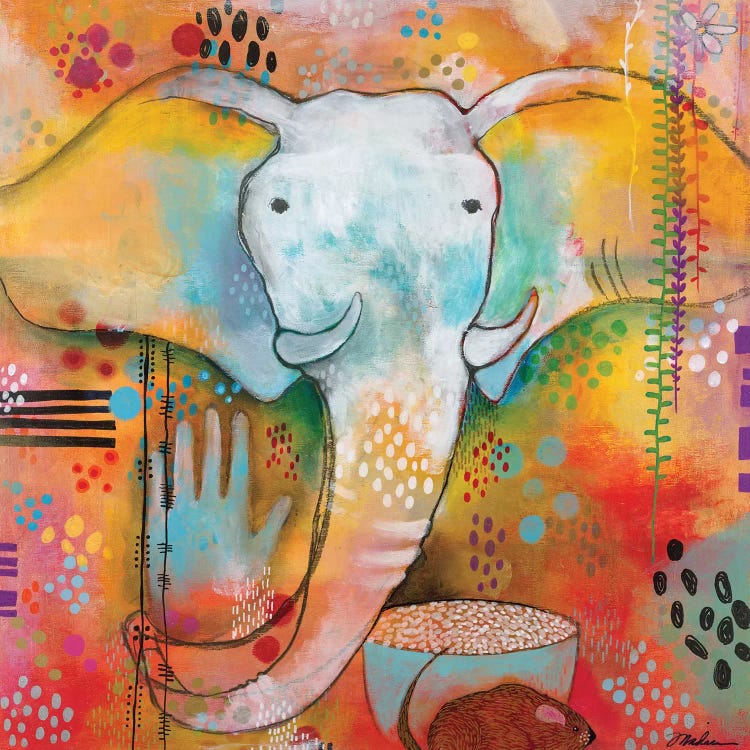 Ganesha Clears The Way by Madara Mason wall art