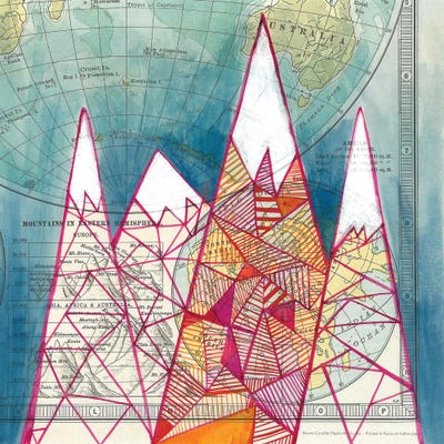 Geography Lessons by Madara Mason canvas print