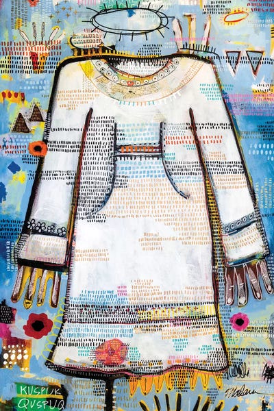 Kuspuq AB by Madara Mason canvas print