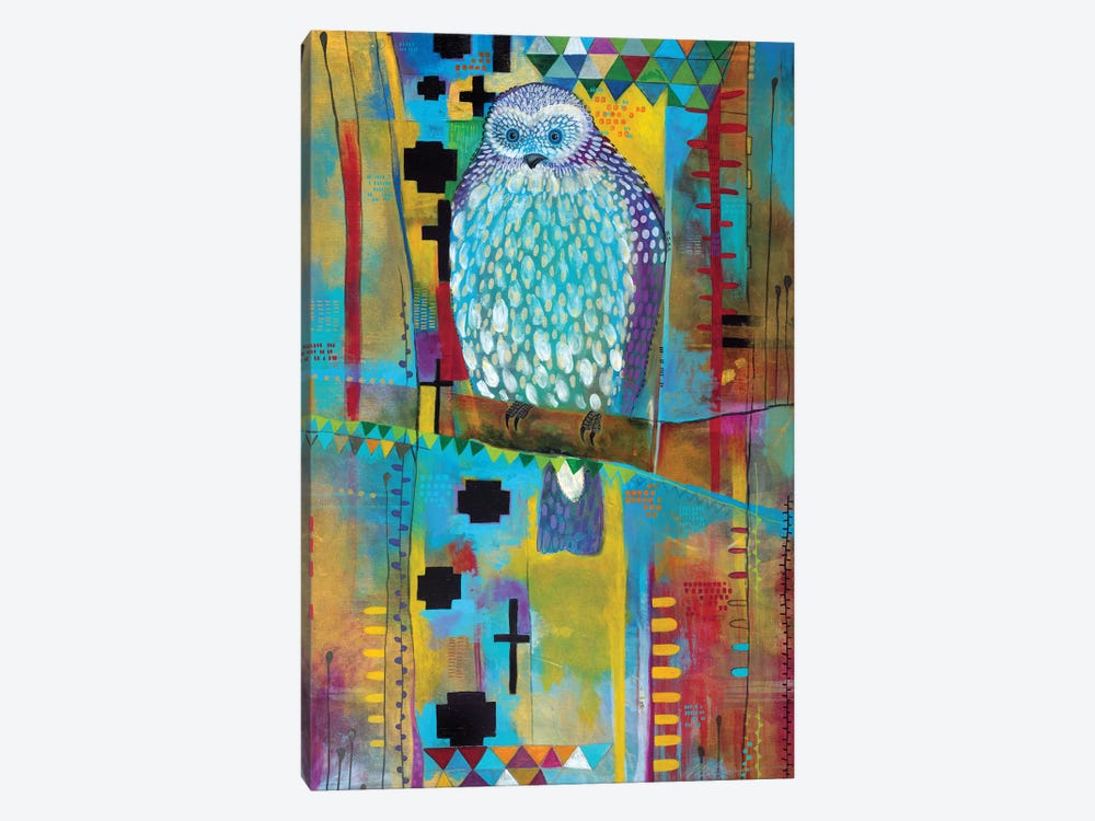 Mantling Owl by Madara Mason 1-piece Art Print