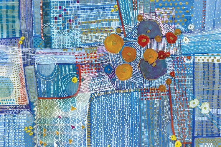 My Blue Garden by Madara Mason wall art
