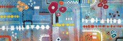 Plants And Motherboards by Madara Mason canvas print