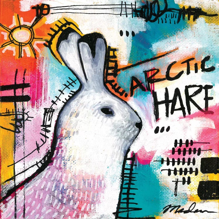 Alpha Hare by Madara Mason wall art