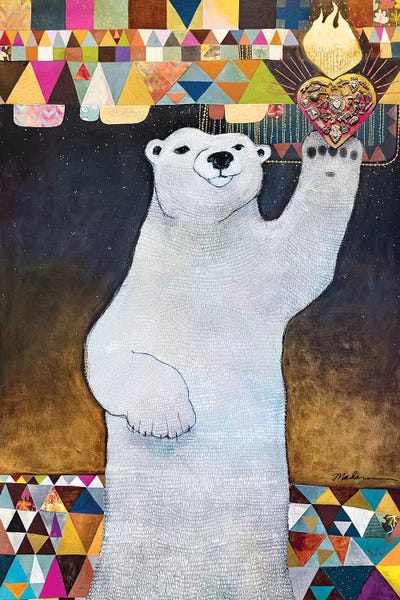 Sacrum Cor Arcticum by Madara Mason art print