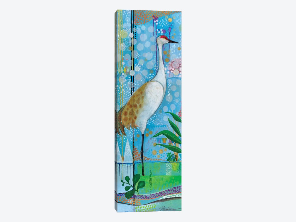 Summer Crane by Madara Mason 1-piece Canvas Wall Art