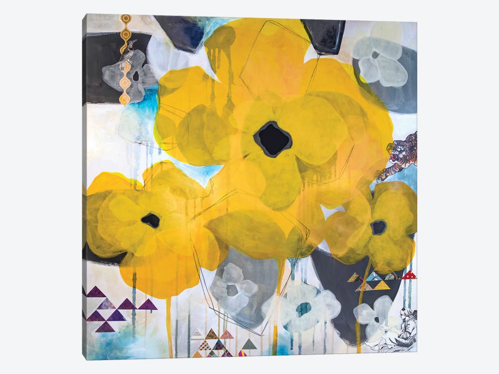 Yellow Poppies by Madara Mason 1-piece Art Print