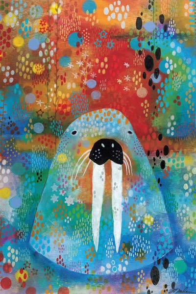 Kids Ocean Life Art: Am The Walrus by Madara Mason
