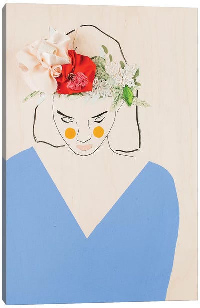 Flower Head II Canvas Art Print - Meredith Steele