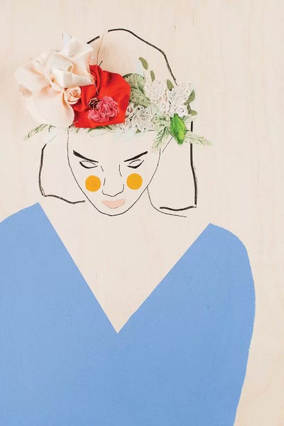 Hats: Flower Head II by Meredith Steele