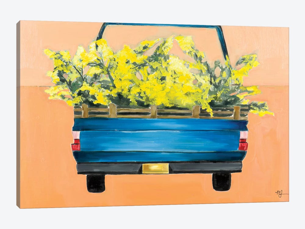 Acacia Truck by Meredith Steele 1-piece Canvas Art Print