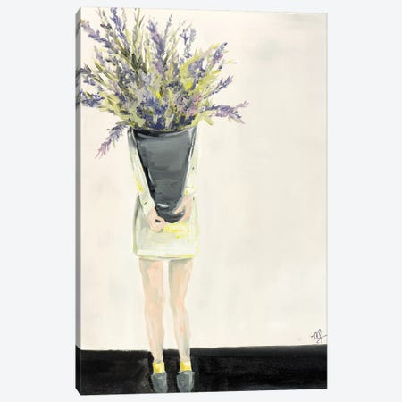 Lavender Canvas Print #MDS26} by Meredith Steele Canvas Print