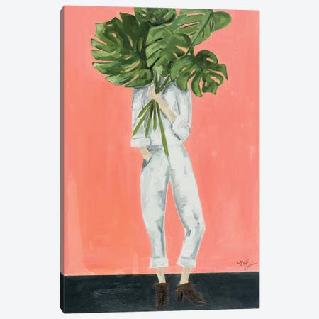 Monstera Canvas Print #MDS28} by Meredith Steele Canvas Art