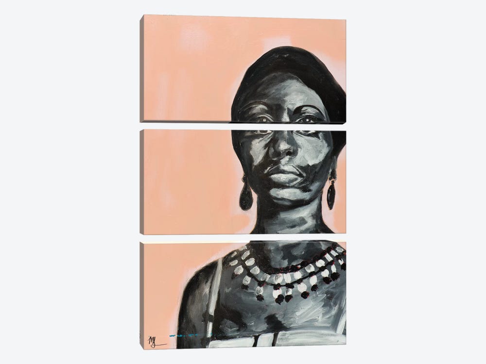 Nina by Meredith Steele 3-piece Canvas Art Print
