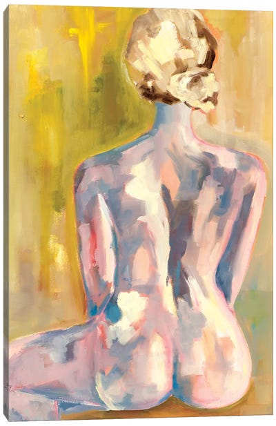 Nude III Canvas Art Print - Bathroom Nudes