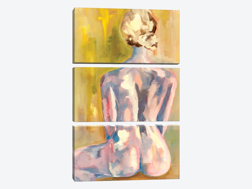 Nude III by Meredith Steele 3-piece Canvas Artwork