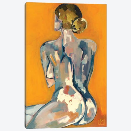 Nude XIV Canvas Print #MDS35} by Meredith Steele Canvas Wall Art