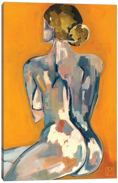 Nude XIV Canvas Art Print - Meredith Steele
