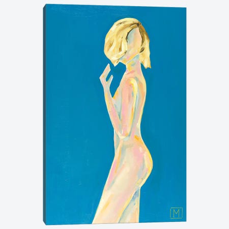 Nude XV Canvas Print #MDS36} by Meredith Steele Canvas Art
