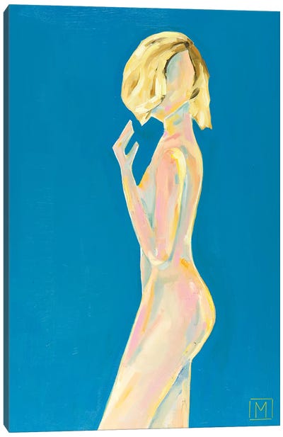 Nude XV Canvas Art Print - Meredith Steele