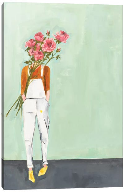 Rose Canvas Art Print - Meredith Steele