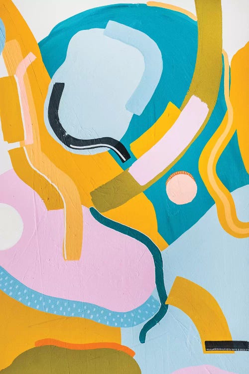 Shape Play II by Meredith Steele wall art