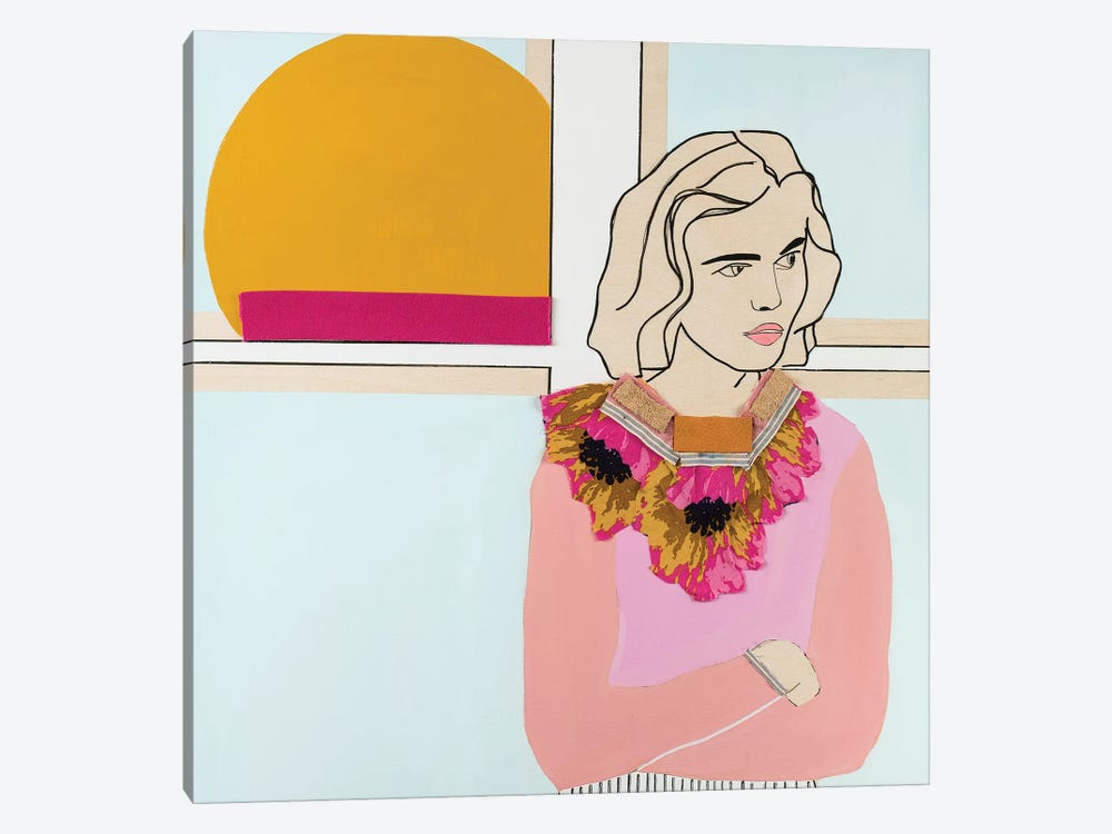 Window Woman I by Meredith Steele 1-piece Canvas Art Print