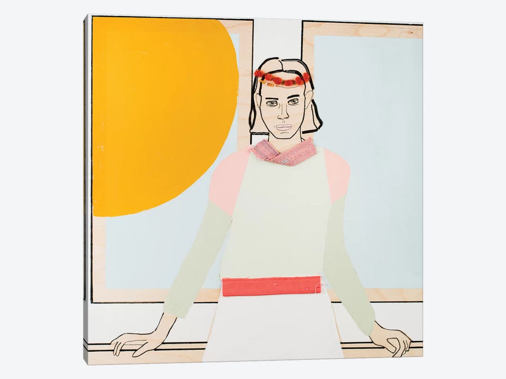 Window Woman III by Meredith Steele 1-piece Art Print