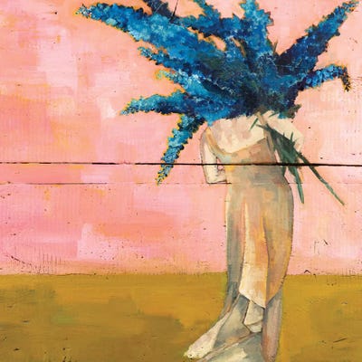 Delphinium II by Meredith Steele gallery poster