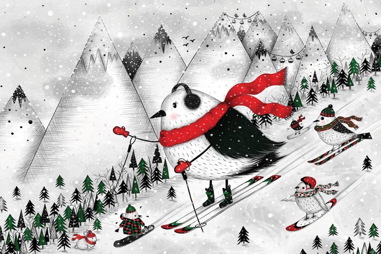 Birds On Holiday by Madalina Tantareanu wall art