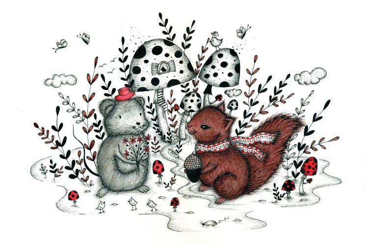 Valentine's Love by Madalina Tantareanu wall art