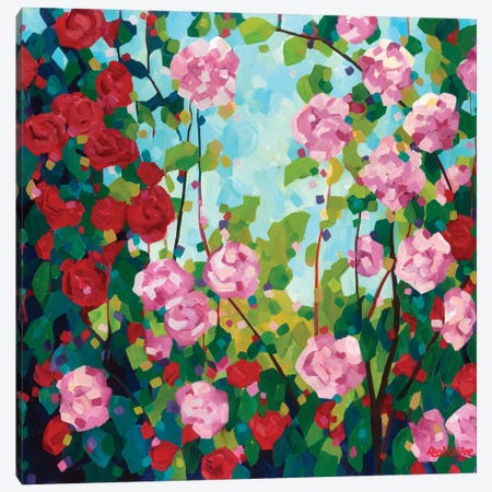 Camellias Canvas Print #MDV11} by Melissa Read-Devine Canvas Artwork