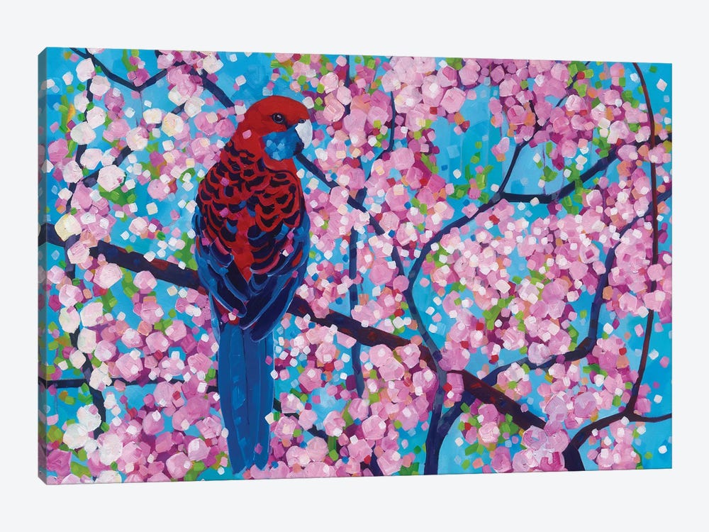 Cherry Pink by Melissa Read-Devine 1-piece Canvas Art Print