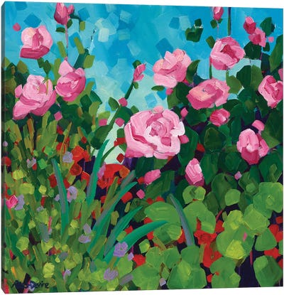 Colour To Breathe Canvas Art Print - Melissa Read-Devine