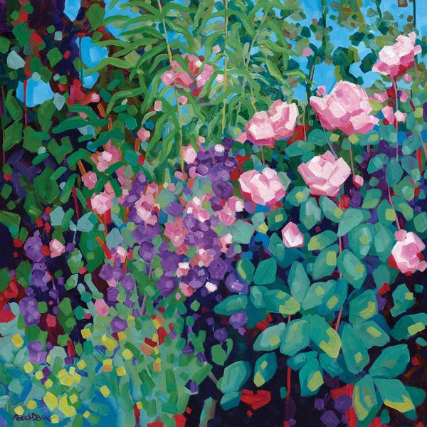 Gardens & Floral Landscapes: Country Garden by Melissa Read-Devine