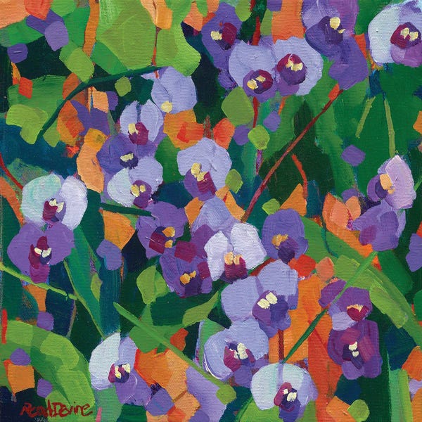 Melissa Read-Devine: Hardenbergia by Melissa Read-Devine