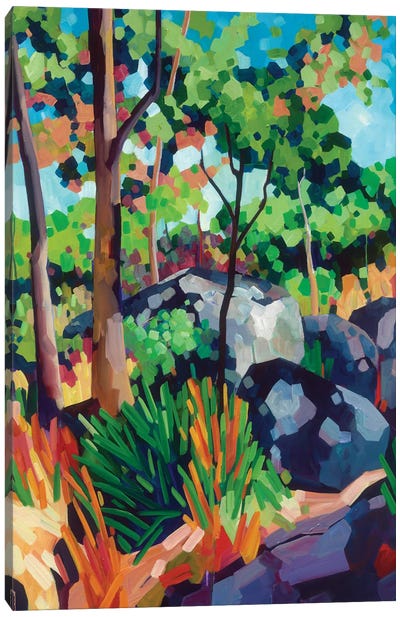 Pleasure In The Pathless Woods Canvas Art Print - Melissa Read-Devine